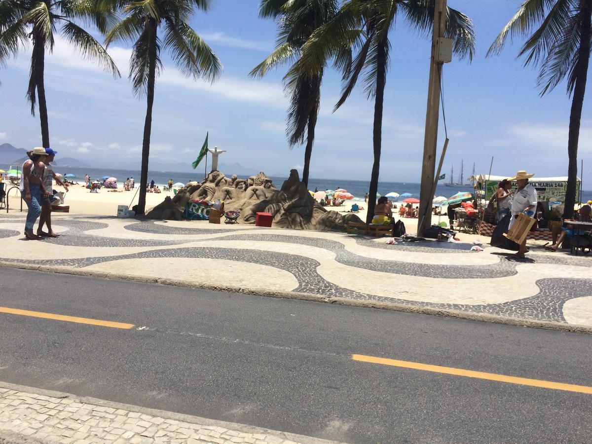 Apartamento Copacabana - Quadra Da Praia Ріо-де-Жанейро Екстер'єр фото